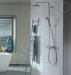 Duravit C.1 - Douchesysteem Met Douchekraan, Chroom C14280007010 -Douche Uitrusting 7447a7cc2d3c7d541fe9d5c2