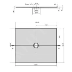 Polysan Douchebakken - Douchebak Mirai 1100x900 Mm, Rechts, Gegoten Marmer, Wit 73176 -Douche Uitrusting 76235d9d11cc75bb5fa668ec