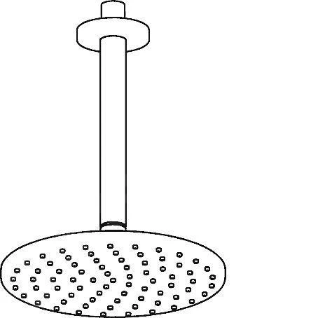 Hansa Viva - Hoofddouche, Diameter 202 Mm, Chroom 44270100 5 Hansa Viva - Hoofddouche, Diameter 202 Mm, Chroom 44270100 - Afbeelding 3