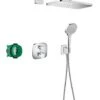 Hansgrohe Croma E - Doucheset 280, Met Ecostat E Inbouw Thermostaatkraan, Chroom 27953000 -Douche Uitrusting 79ad769290ca50dae07a7210