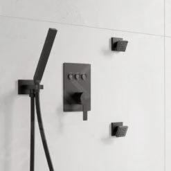 Steinberg 135 - Zijdouche, Mat Zwart 135 4400 S -Douche Uitrusting 7a20c7961df41a2a09043c7e