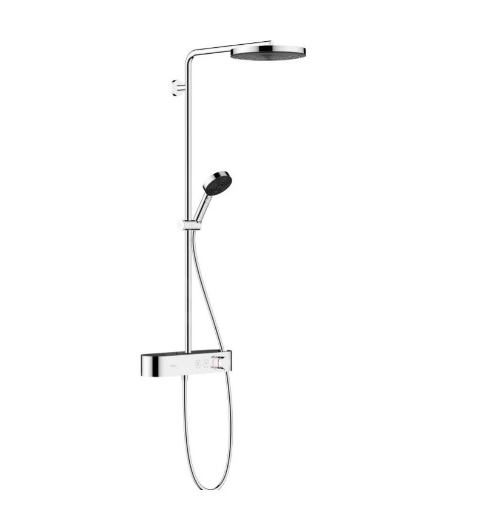 Hansgrohe Pulsify S - Douchesysteem 260 Met Thermostaatkraan ShowerTablet Select 400, 1 Straalsoort, Chroom 24220000 3 Hansgrohe Pulsify S - Douchesysteem 260 Met Thermostaatkraan ShowerTablet Select 400, 1 Straalsoort, Chroom 24220000