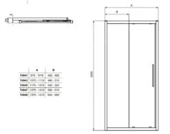 Ideal Standard I.Life - Douche Schuifdeur, Tweedelige, 1300 Mm, Silver Bright/helder Glas T4947EO 6 Ideal Standard I.Life - Douche Schuifdeur, Tweedelige, 1300 Mm, Silver Bright/helder Glas T4947EO -Douche Uitrusting 7f2c5afa6162f49d66b4a25b 4