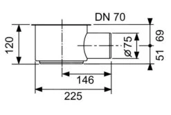 Tece Toebehoren - Sifon Voor Douchegoot Maximaal, Zijaansluiting Aan Een Afvoer DN70 650002 5 Tece Toebehoren - Sifon Voor Douchegoot Maximaal, Zijaansluiting Aan Een Afvoer DN70 650002 -Douche Uitrusting 81042685c0bbacdacfadeed7