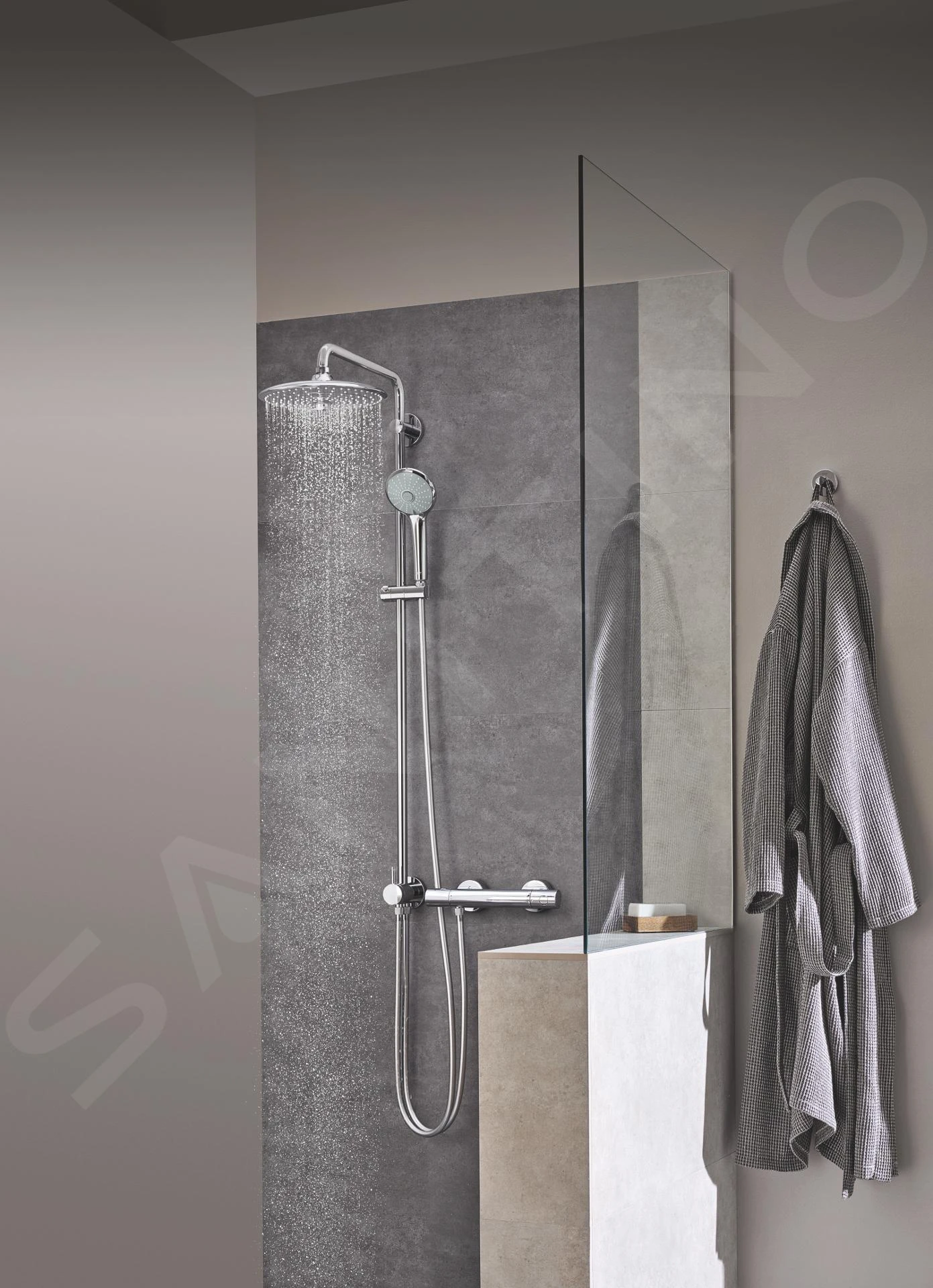 Grohe Euphoria - Doucheset 260 Met Omstelling, 3 Douchestralen, Chroom 27421002 12 Grohe Euphoria - Doucheset 260 Met Omstelling, 3 Douchestralen, Chroom 27421002 - Afbeelding 10