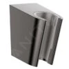 Hansgrohe Houders - Handdouchehouder Porter S, Geborsteld Zwart Chroom 28331340 -Douche Uitrusting 820d002cc32b2ae4b85dec61