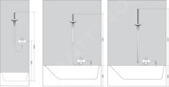 Hansgrohe Raindance - Glijstang 90 Cm En Doucheslang 160 Cm, Chroom 27636000 -Douche Uitrusting 826b6310d4993609b56f833b