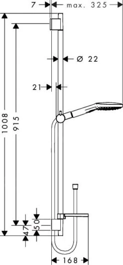 Hansgrohe Raindance Select E - Doucheset 120, 3jet, Chroom 26621000 -Douche Uitrusting 88b5c13934c2aa058d91eafb