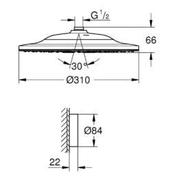 Grohe Rainshower SmartConnect - Hoofddouche 310 9,5 L/min Met Afstandbediening, 2-jets, Chroom 26641000 12 Grohe Rainshower SmartConnect - Hoofddouche 310 9,5 L/min Met Afstandbediening, 2-jets, Chroom 26641000 -Douche Uitrusting 8d7dac922caf1f111bb07742
