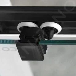 Gelco Sigma - Douchehoek 120x90 Cm, R550, Mat Zwart/helder Glas GS1290B -Douche Uitrusting 8e4d1ef18b4d9a95353fe4d7 3