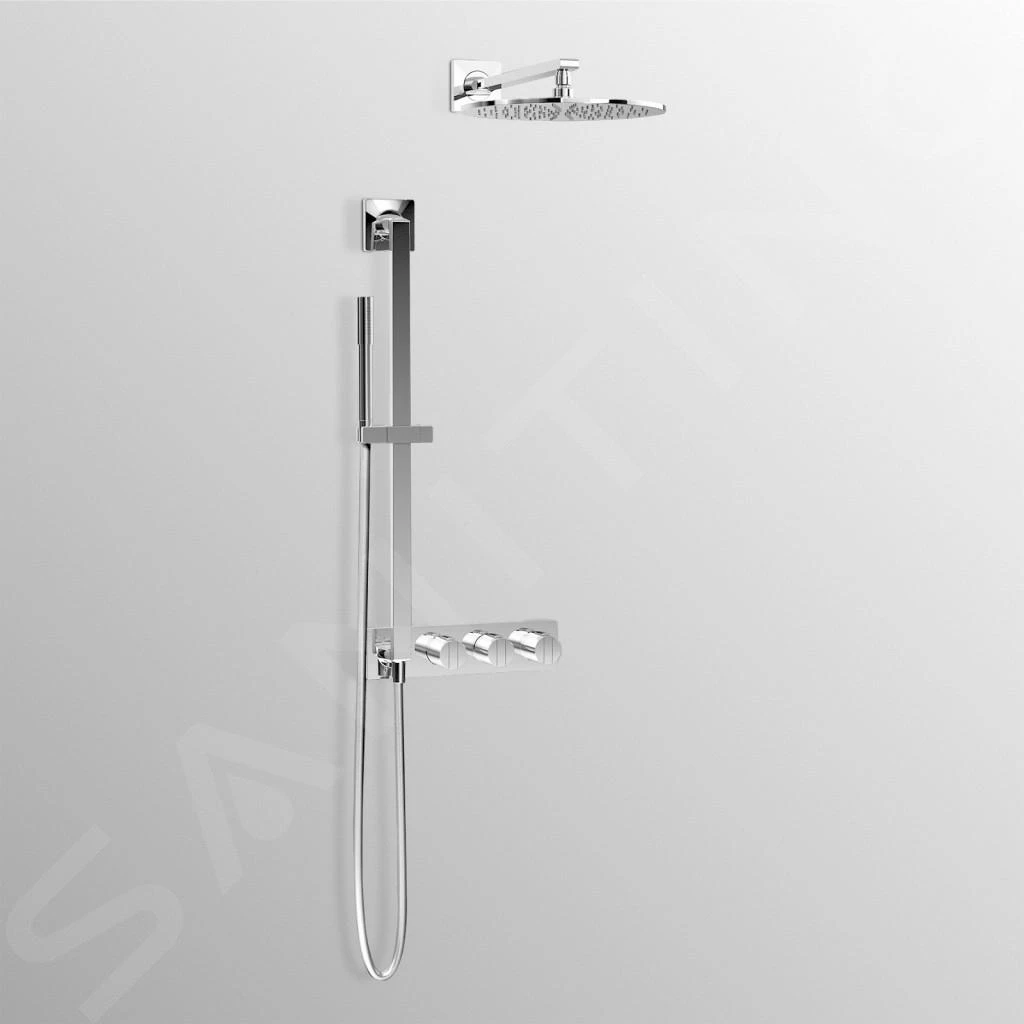 Ideal Standard Archimodule - Douchestang 900 Mm Met Geïntegreerd Deel Voor Aansluiting Van De Douche, Chroom A1529AA 5 Ideal Standard Archimodule - Douchestang 900 Mm Met Geïntegreerd Deel Voor Aansluiting Van De Douche, Chroom A1529AA - Afbeelding 3