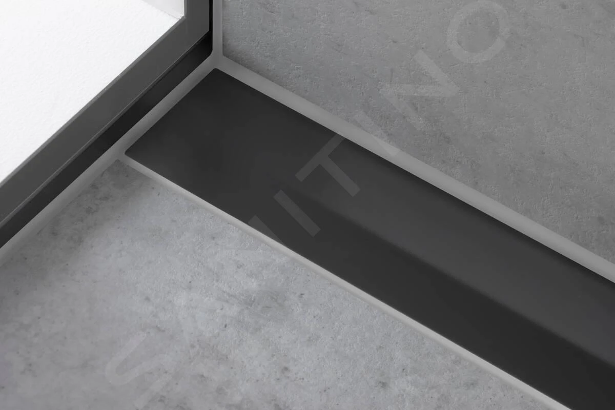 Hansgrohe RainDrain Flex - Douchegoot Met Rvs Rooster 700, Wandmodel, Inkortbaar, Mat Zwart 56050670 5 Hansgrohe RainDrain Flex - Douchegoot Met Rvs Rooster 700, Wandmodel, Inkortbaar, Mat Zwart 56050670 - Afbeelding 3