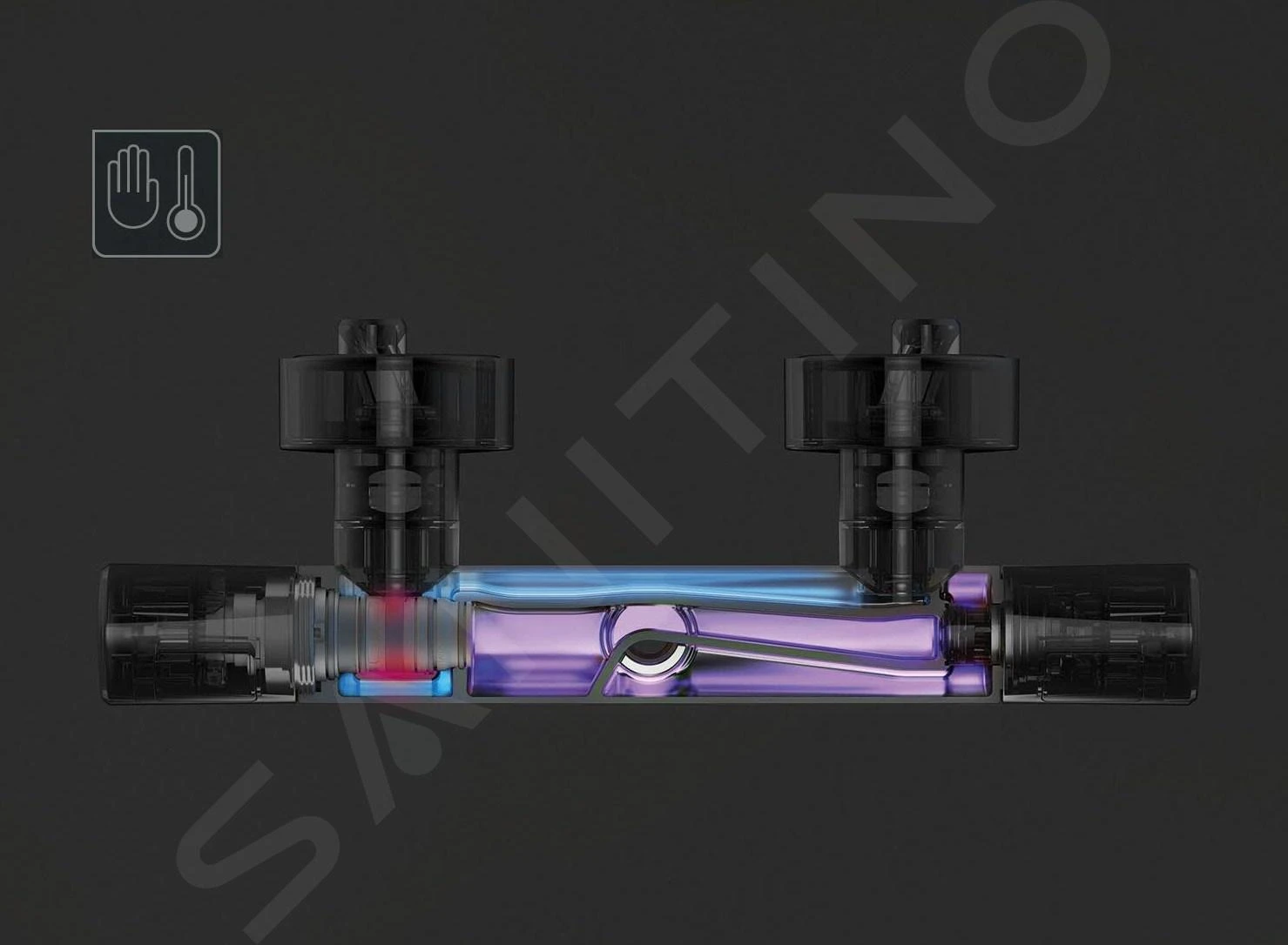 Ideal Standard CeraTherm - Doucheset Met Thermostaat, 300x200 Mm, 3jets, Chroom A7705AA 11 Ideal Standard CeraTherm - Doucheset Met Thermostaat, 300x200 Mm, 3jets, Chroom A7705AA - Afbeelding 9