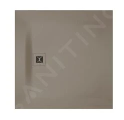 Duravit Sustano - Douchebak, 1000x1000 Mm, DuraSolid, Mat Beige 720275640000000
