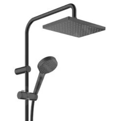 Hansgrohe Vernis Shape - Doucheset Showerpipe 230 Reno, EcoSmart, Mat Zwart 26289670 -Douche Uitrusting a238234b1eec1256764690f7