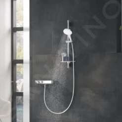 Grohe Rainshower SmartActive - Handdouche 130, 3-jets, Moon White 26544LS0 -Douche Uitrusting a44f53d385106712a7731a55 1