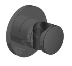 Keuco Edition 400 - Wanddouchehouder, Geborsteld Zwart Chroom 51591130000