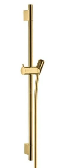 Hansgrohe Unica&apos;S - Douchestang 650mm Met Doucheslang, Gepolijst Goud 28632990