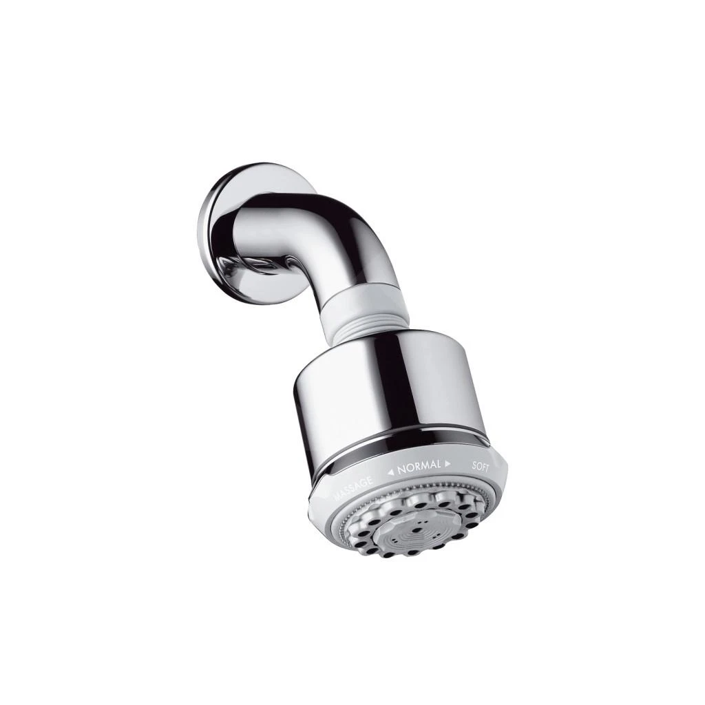 Hansgrohe Clubmaster - Hoofddouche Met Douchearm 3jet, EcoSmart, Chroom 26606000 3 Hansgrohe Clubmaster - Hoofddouche Met Douchearm 3jet, EcoSmart, Chroom 26606000