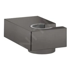 Hansgrohe Houders - Wand Douchehouder Porter E, Geborsteld Zwart Chroom 28387340