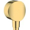 Hansgrohe Fixfit - Wandaansluitbocht S Met Terugslagklep, Gepolijst Goud 26453990 -Douche Uitrusting b182101e3ab7a14fb0518657