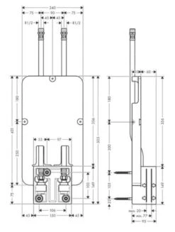 Axor Inbouwdelen - Inbouwdeel Voor Hoofddouche Plafondbevestiging 35363180 -Douche Uitrusting b1d153419f42a65c907014e7