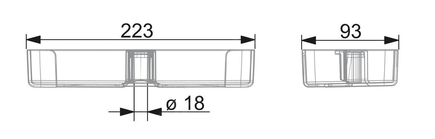 Hansa Basicjet - Zeepschaal, Transparant 44730100 4 Hansa Basicjet - Zeepschaal, Transparant 44730100 - Afbeelding 2