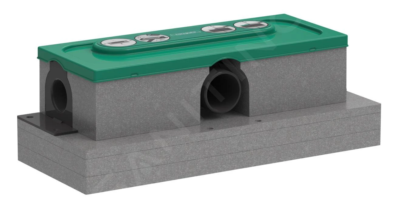 Hansgrohe UBox Universal - Inbouwlichaam Voor Rechte Afvoeren Voor Standaard Installatie 01001180 3 Hansgrohe UBox Universal - Inbouwlichaam Voor Rechte Afvoeren Voor Standaard Installatie 01001180