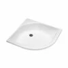 Kolo Diepe Douchebakken - Diepe Douchebak Acrylaat, Kwartronde 800x800 Mm, Wit XBN0380000 -Douche Uitrusting b84904ac662b278551c26077