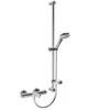 Hansa Prisma - Thermostatische Badmengkraan Met Accessoires, 2 Uitgangen, Chroom 48102131 -Douche Uitrusting b9dec0542c4935cd60721cfb