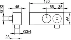 Keuco Toebehoren - Wandaansluitbocht Met Houder, Mat Zwart 59993370000 -Douche Uitrusting bc488e63fd92893d92d76fd1