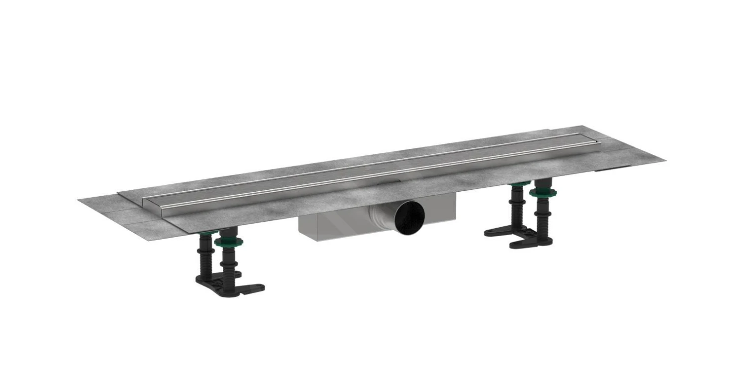 Hansgrohe RainDrain Compact - Douchegoot 80 Cm, Met Rooster, Geborsteld Roestvrij Staal 56178800 3 Hansgrohe RainDrain Compact - Douchegoot 80 Cm, Met Rooster, Geborsteld Roestvrij Staal 56178800