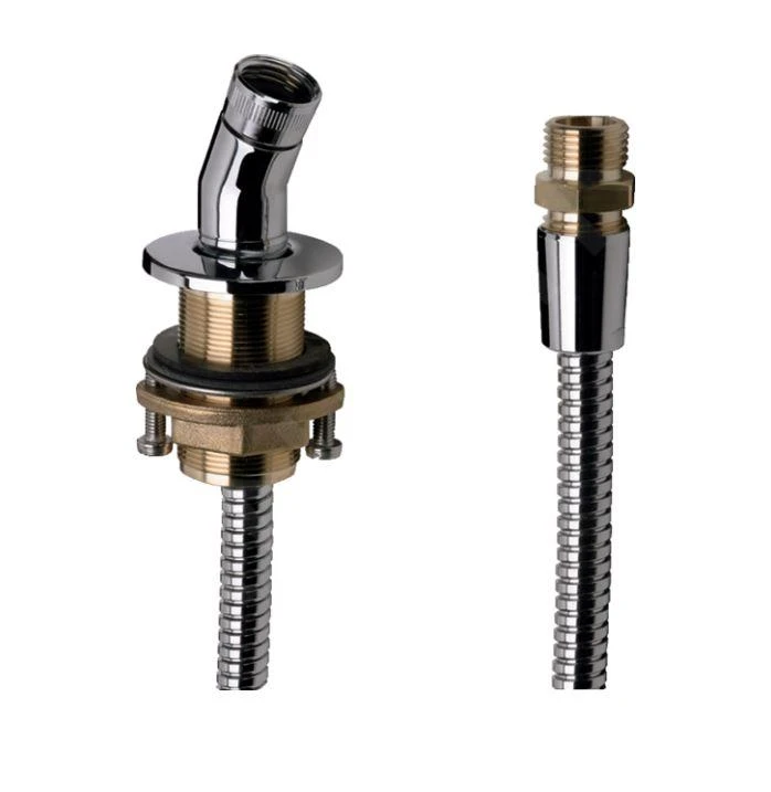 Hansgrohe Badrandmontage - Handdouchehouder Voor Badrand, Chroom 28307000