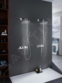 Hansa Viva - Hoofddouche 250, 1jet, Douchearm 400 Mm, Chroom 04180340 -Douche Uitrusting bec0ee421a0b08f4c3139896