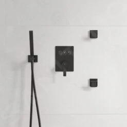 Steinberg 135 - Zijdouche, Mat Zwart 135 4400 S -Douche Uitrusting bf177d2bad0141143042d9e1