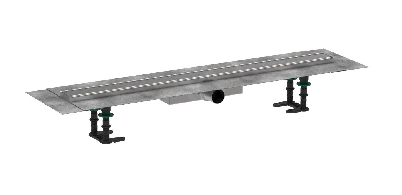 Hansgrohe RainDrain Compact - Douchegoot 80 Cm, Met Rooster, Geborsteld Roestvrij Staal 56166800 3 Hansgrohe RainDrain Compact - Douchegoot 80 Cm, Met Rooster, Geborsteld Roestvrij Staal 56166800