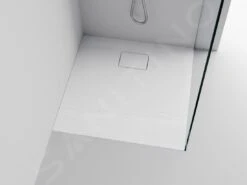 Sapho Acora - Douchebak 800x800 Mm, Gegoten Marmer, Decor Witsteen AC001 -Douche Uitrusting ca27ce7f51fa11ed1e19516c