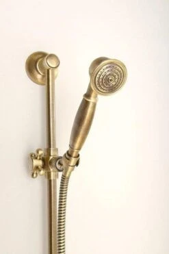 Sapho Reitano Rubinetteria Antea - Douchestang Met Houder, 670 Mm, Brons SAL0036 -Douche Uitrusting d48030d81e331a78e9beafc2