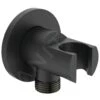 Ideal Standard Idealrain - Aansluitbocht Met Douchehouder, Zwart BC807XG -Douche Uitrusting d4be3a9f6f3c42f6ae5c20ce