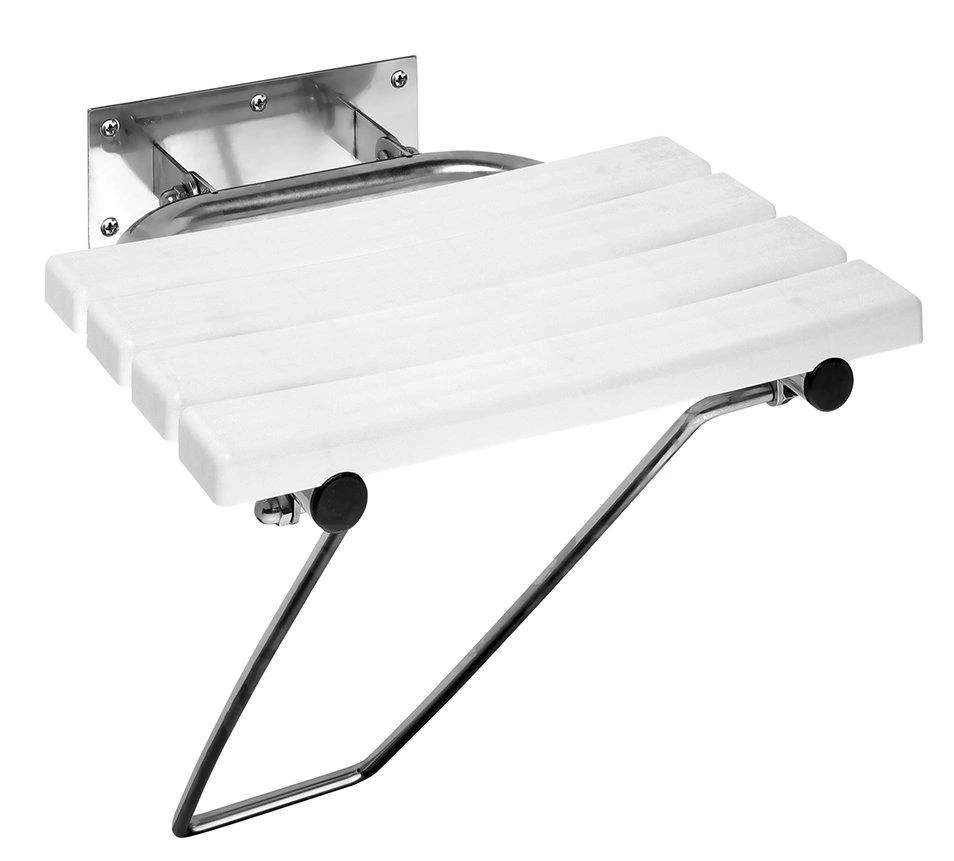 Sapho Ridder Accessoires - Douche Seat, Neerklapbaar, Wit XH001 3 Sapho Ridder Accessoires - Douche Seat, Neerklapbaar, Wit XH001