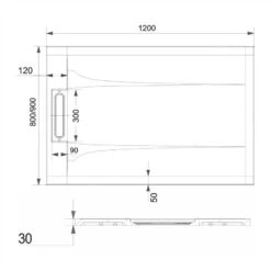 Mereo Douchebakken - Douchebak 1200x800 Mm, Gelcoat, Wit CV76KS 5 Mereo Douchebakken - Douchebak 1200x800 Mm, Gelcoat, Wit CV76KS -Douche Uitrusting d6c5212c061b27c50358bc23
