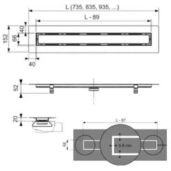 Tece TECEdrainline - Douchegoot 800 Mm, Voor Het Aanbrengen Van Tegels, Met Afdekking, Rvs 650800 -Douche Uitrusting d9125343b4ffc2e4bb94d2d9