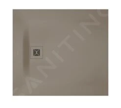 Duravit Sustano - Douchebak, 1000x900 Mm, DuraSolid, Mat Beige 720274640000000