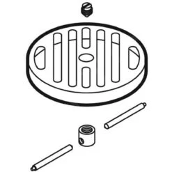 Geberit Toebehoren - Spleetrooster Voor Vloerafvoeren, Diameter 135 Mm, Vastschroefbaar, Rvs 388.134.00.1 -Douche Uitrusting e208534449b2c8e0ffa945b8