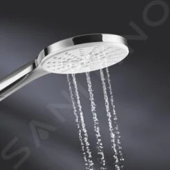 Grohe Rainshower SmartActive - Doucheset - Handdouche130 9,5 L/min, 3-jets, Douchehouder En Doucheslang, Moon White 26581LS0 -Douche Uitrusting e236d2d8aa283171e828b2ef