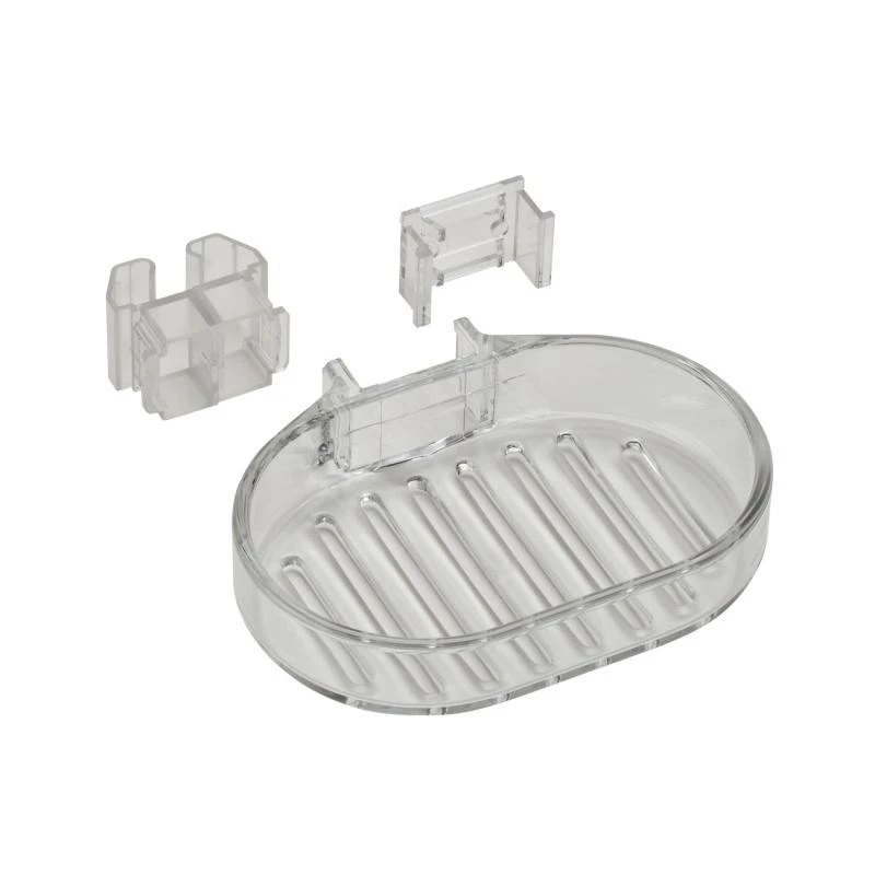 Hansgrohe Casetta - Zeepschaal Voor Unica&apos;E/ Unica&apos;F Douchestangen, Helder Kunststof 28685000