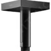 Keuco Edition 300 - Douchearm Voor Plafond Aansluiting, Lengte 100 Mm, Mat Zwart 53089370102