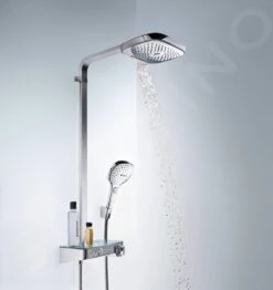 Hansgrohe Raindance Select E - Doucheset Showerpipe 300 Met Shower Tablet Select Thermostaat, 3jet, Chroom 27127000 -Douche Uitrusting ea3579b2985ead3b4b48feba