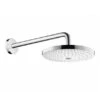 Hansgrohe Raindance Select S - Hoofddouche 240 Mm 2jet EcoSmart 9l/min, Douchearm 390 Mm, Wit/chroom 26470400 -Douche Uitrusting f7548c41de06c7cdcc980e1a