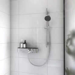 Hansgrohe Pulsify Select - Doucheset Relaxation Met Thermostaatkraan, 3jet, Met Douchestang 650 Mm, Chroom 24260000 -Douche Uitrusting fa448ed3f03e0257cb488ecb